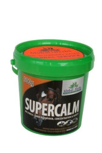 Image of Global Herbs - SuperCalm Horse Calmer Supplement x Size: 500 Gm
