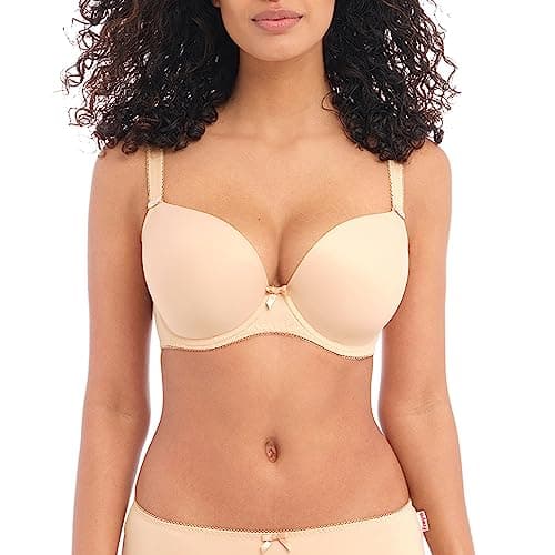 Image of Freya Deco Moulded T-Shirt Bra Nude Beige 36FF