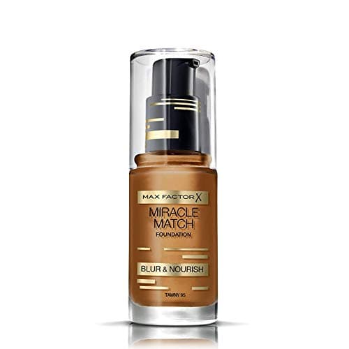 Image of Max Factor Miracle Match Foundation Tawny 95 (Three Pack 3x30ml)