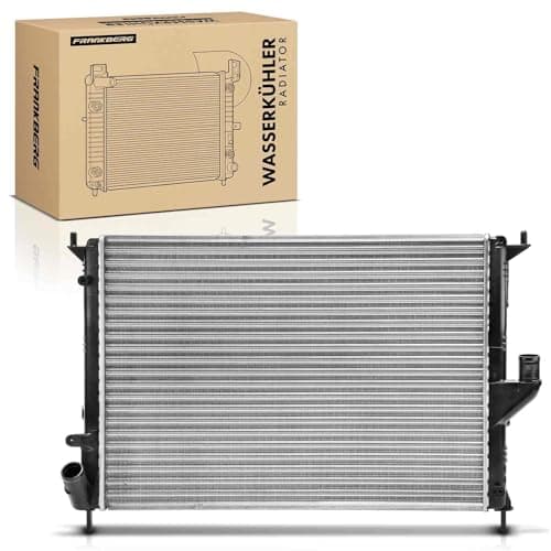 Image of Frankberg Engine Radiator Car Radiator Manual Transmission Compatible with Duster HS 1.5L 1.6L 2010-2013 Logan LS US 1.2L-1.6L 2006-Today Sandero/Stepway I BS Replace# 8200735039