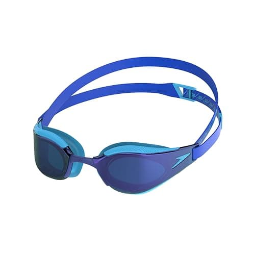Image of Speedo Junior Unisex Fastskin Hyper Elite Swimming Goggles, Picton Blue/Cobalt/I, 1S