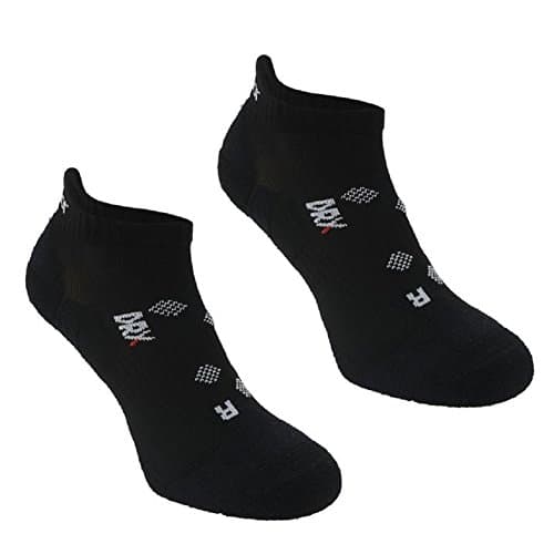 Image of Karrimor 2 Pack Womens Running Trainer Ankle Socks Ladies Black Size 4-8