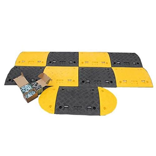 Image of Traffic Safety Products 5 METRE Speed Ramp Kit *50mm* (9 mid-sections, 2 tapered ends)