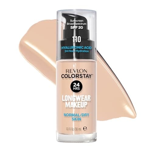 Image of Revlon ColorStay Makeup Foundation for Normal/Dry Skin - 30 ml, Ivory