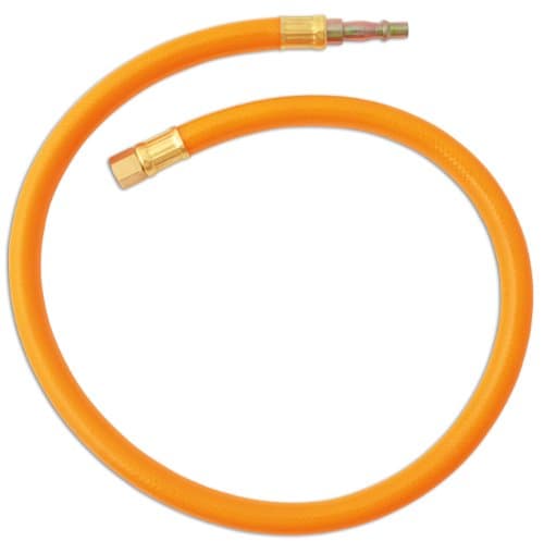 Image of Laser 4834 High Vis Air Line Whip/leader Hose 600mm X 10mm