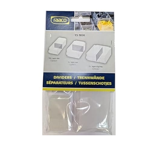 Image of Raaco RAA131681 Parts Storage,Black, Nicht zutreffend