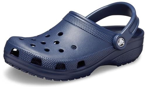 Image of Crocs Unisex Classic Clogs Navy Size 7 UK Men/ 8 UK Women