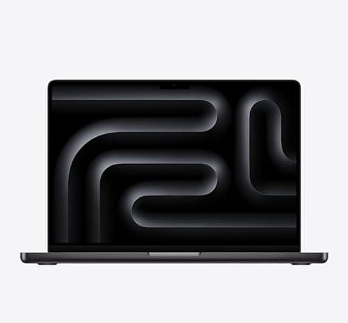 Image of 2024 Apple MacBook Pro with Apple M4 Chip with 10CPU & 10GPU (14-inch, 16GB RAM, 512GB SSD Storage) (QWERTY English) Space Black (Renewed)