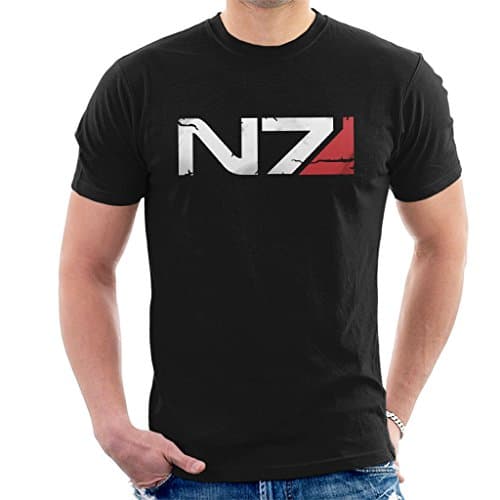 Image of Mass Effect N7 Armour Men's T-Shirt Black