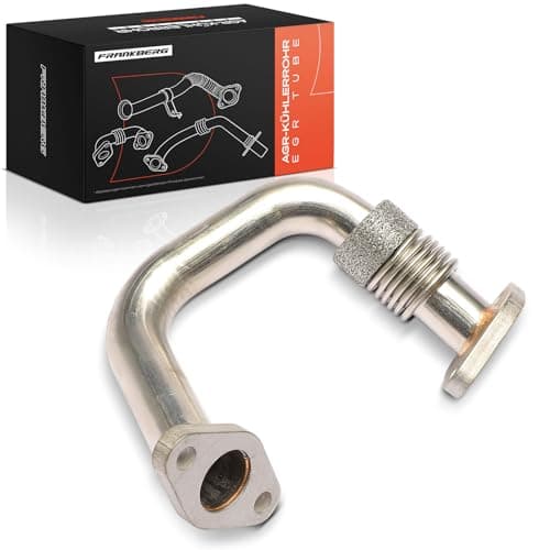Image of Frankberg EGR Valve Exhaust Gas Recirculation Compatible with A3 Hatchback 2003-2012Ibiza Iii Hatchback 2002-2009P.a.s.s.a.t B6 Saloon 2005-2010 EGR Tube 1.9L 2.0L Replace# 03G131521AL