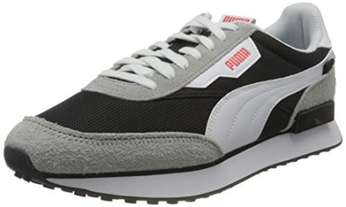 Image of PUMA Unisex Future Rider Vintage Sneaker, Black Quarry, 3.5 UK