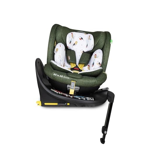 Image of COSATTO All in All Extra i-Size 360° Spin Rotating Car Seat - 360° Swivel, Group 0+123, 0-36 kg, 0-12years, ISOFIX, ERF, Exclusive Anti-Escape System (Bureau)