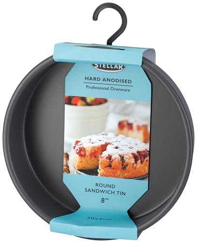 Image of Stellar Expert 8" / 20cm Round Sandwich Tin, Oven Safe to 240C, PTFE & PROFA Free