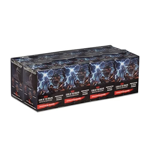 Image of WizKids Dungeons and Dragons Fantasy Icons of the Realms, Monster Menagerie Booster Brick (8), DnD Miniatures