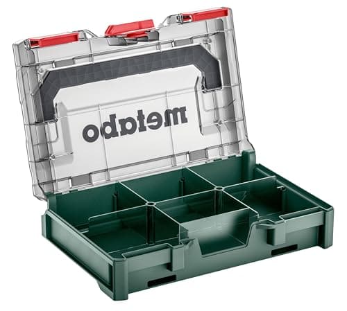 Image of Metabo (626896000) metaBOX 63 XS Organizer case, 252 x 167 x 63 mm