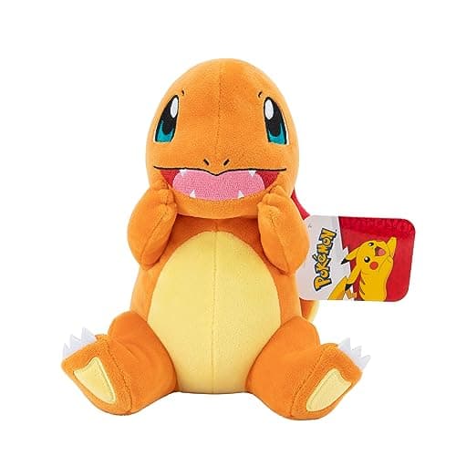 Image of Pokémon 8-Inch Charmander Plush - Adorable, Ultra-Soft, Plush Toy, Perfect for Playing & Displaying - Gotta Catch ‘Em All