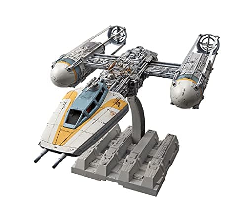 Image of Revell 01209 Y-Wing Starfighter Bandai (Click System) 1:72 Scale Unbuilt/Pre-coloured/Click-Together (Non-Glue) Plastic Model Kit