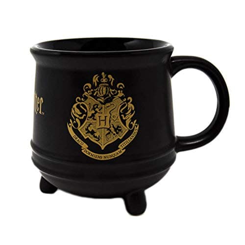 Image of Pyramid International Harry Potter 3D Hogwarts Crest Ceramic Cauldron Mug in Presentation Box - Official Merchandise
