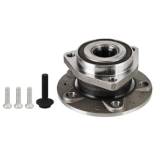Image of Areyourshop Front Wheel Bearing Hub Assembly 1K0498621 5 Stud with 3 Bolt Holes, Front Left Right Wheel Hub Bearing Replacement for VW Golf Mk5 Mk6 Mk7, Passat, Tiguan, Touran, for Audi A3, A1, Q3, TT