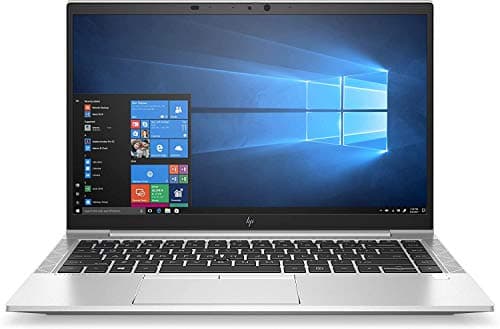 Image of HP EliteBook 840 G7, 14" FHD Display, Intel Core i5-10210U, 16GB RAM, 512GB SSD, Backlit Keyboard, Fingerprint Reader, Wi-Fi, Windows 11 Pro, Lightweight & Sleek Design for Business (Renewed)