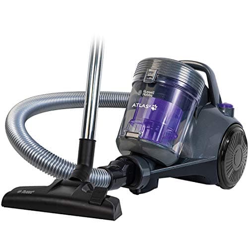 Image of Russell Hobbs® Atlas2 Pet Cylinder Vacuum Cleaner, Lightweight, 2.5L Dust Capacity, Powerful 700W Strong Motor, Triple Dust-Lock Filtration, Turbo & 3-in-1 Multi-Tools, 2 Year Guarantee RHCV3601