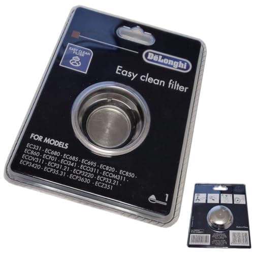 Image of DeLonghi Filter 1 Cup Serving Powder Coffee Machine Vintage Icona ECO311 ECOV311