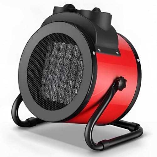 Image of 2KW Fan Heater 2in1 PTC Ceramic Space Air Warmer with Cool Air Fan mode Electric Home Office Workshop, 3' rapid heating, Three-speed mode, power adjustment, overheat Overheat protection