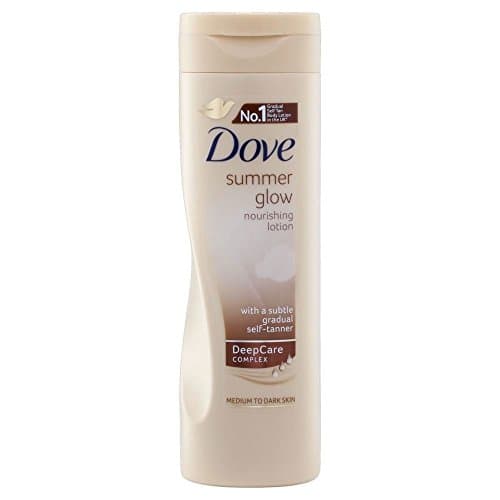 Image of Dove Summer Glow Body Lotion - Medium to Dark Skin (250ml) - Pack of 2