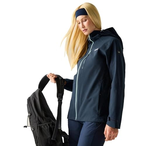 Image of Regatta Womens Birchdale Outdoor Active Jackets Waterproof Shell - Perfect for Walking, Hiking & Camping