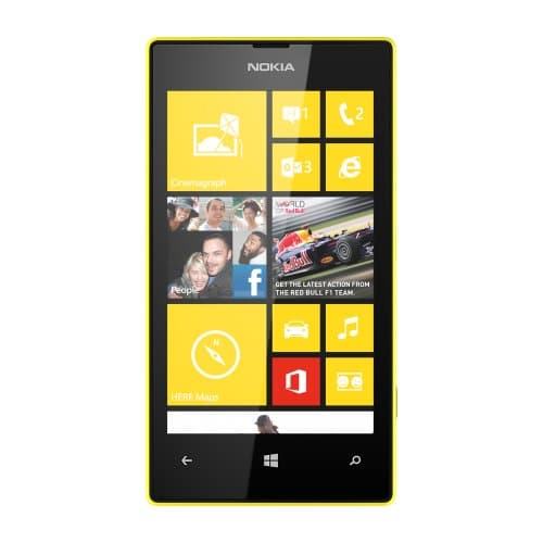 Image of Nokia Lumia 520, 8Gb, Sim Free Windows Smartphone - Yellow