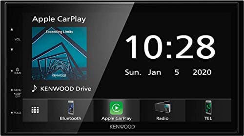 Image of Kenwood DMX-5020BTS Digital Media AV Receiver, With 6.8" Capacitive Touch Panel, Bluetooth, Apple CarPlay, Android Auto, DAB+