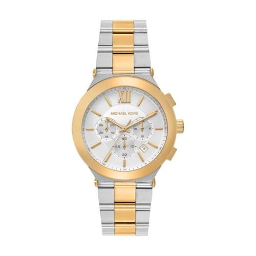 Image of Michael Kors Billie Watch for Men, Quartz Chronograph Movement with Stainless Steel Strap