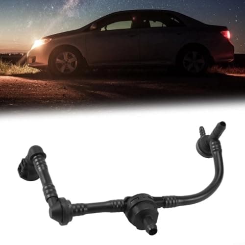 Image of GLFLOW Car Engine Breather Pipe Vacuum Hose For Golf, for SKODA, Replaces 03F133751B, New Black Plastic