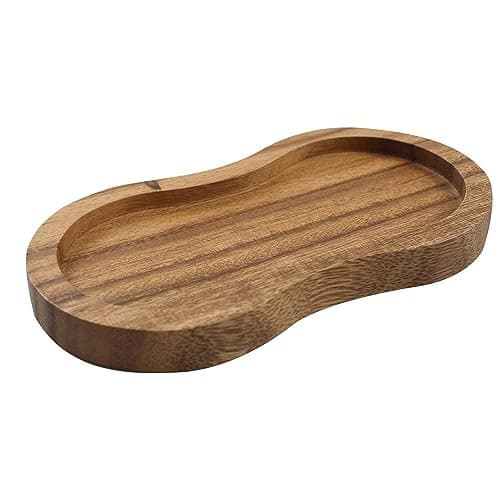 Image of T&G 10469 Tuscany Acacia Double Mill Rest/Work Surface and Dining Table Protector, 16 x 9 x 1.5 cm, Brown…