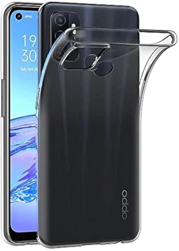 Image of MaiJin Case for OPPO A53 / OPPO A52 / OPPO A33 (2020) / OPPO A53s (6.5 inch) Soft TPU Rubber Gel Bumper Transparent Back Cover