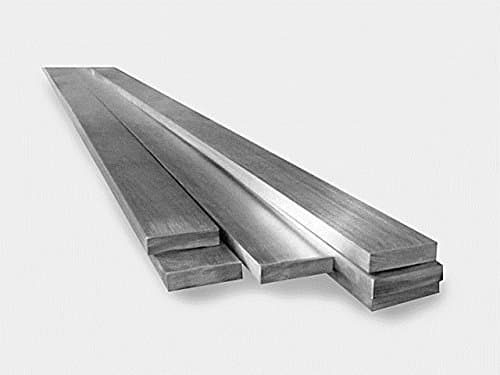 Image of STAINLESS STEEL Flat Bar Steel - 304 GRADE Silver - Various Size #3-5mm - 1M LONG !! Saw Cut by TMW Profiles (5, 20)