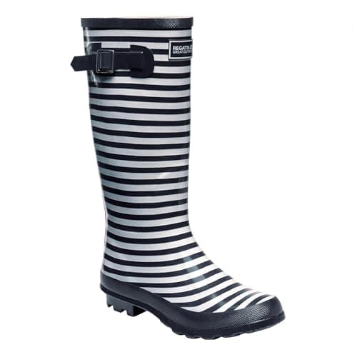 Image of Regatta Womens Ly Fairweather II Navy/White EU37/UK4