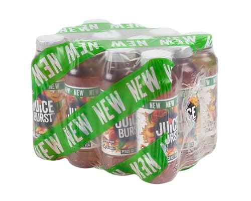 Image of JUICEBURST Peach Ice Tea 12x330ml