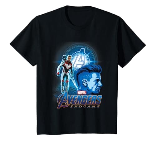 Image of Kids Marvel Avengers Endgame Hawkeye Team Suit T-Shirt