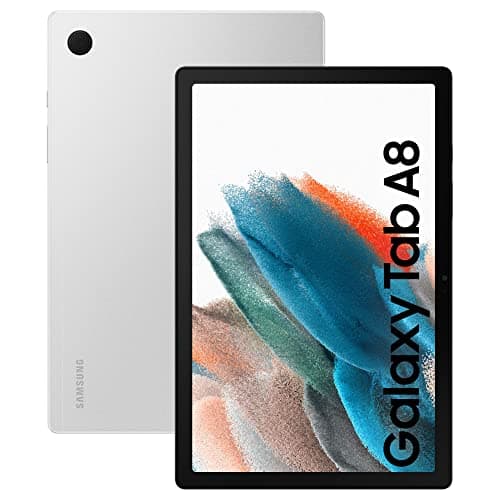 Image of Samsung Galaxy Tab A8 10.5” Screen Wi-Fi Android Tablet 32GB Silver (UK Version) (Renewed)