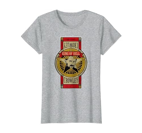 Image of Supernatural King of Hell T-Shirt, Women, Heather Grey, X-Large