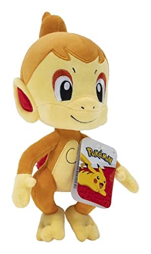 Image of Pokemon PKW2692 Chimchar PLUSH-8-Inch Pokemon Plush-Authentic Details-Toys Kids, Multi