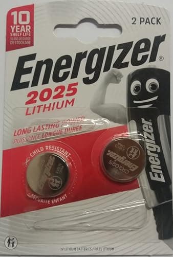 Image of Energizer CR2025 Coin Cell Battery (2 Pack)