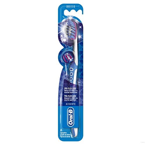 Image of Oral-B Manual 3D White Luxe Pro-Flex Manual Toothbrush Medium