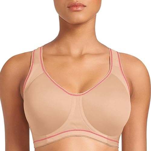 Image of Freya Women's Full Coverage Active Underwire Molded Sports Bra, Beige (Nude), 34GG