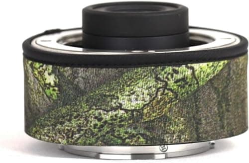 Image of CHASING BIRDS Camouflage Waterproof Lens Coat for NIKON AFS Teleconverter 1.4X 2.0X Rainproof Lens Protective Cover (Green Leaf Camouflage, 2.0X (TC-20E III))