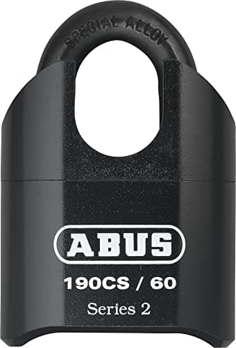 Image of ABUS 190/60 Combination Padlock 4 Digit Code– High Security and Heavy-Duty Closed Shackle Lock, Weatherproof - Ideal for High-Security
