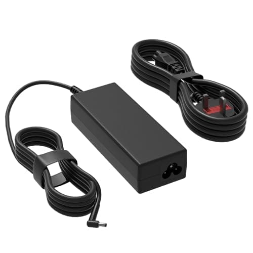 Image of 19V Power Supply Cable Compatible with HP Asus Philips Aoc 31.5/28/27/24/23.8/23.6/23/21.5/19.5/27xi 27f 25f 24f 23f VG245 VG278 Koorui GN10 27E8QK MG27K1Q more Widescreen Full HD LED LCD IPS Monitor