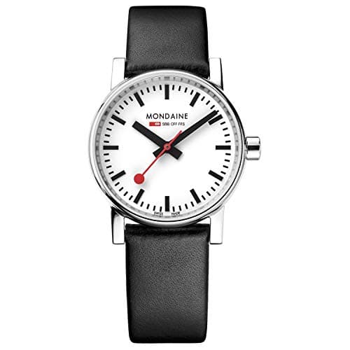 Image of Mondaine Evo2 Womens Analogue Quartz Watch with Leather Bracelet MSE.30110.LB