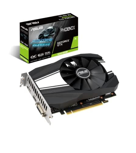 Image of ASUS Phoenix GeForce GTX 1660 SUPER OC Edition 6 GB GDDR6 High Performance Gaming Perfect for Small & Compact Systems PH-GTX1660S-O6G